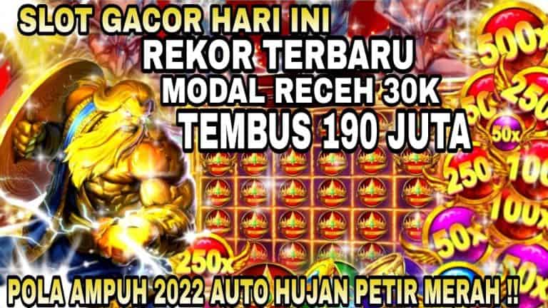 Daftar Situs Judi Slot Gacor Online Terpercaya Paling Gampang Menang No 1