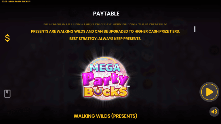 Mega Party Bucks